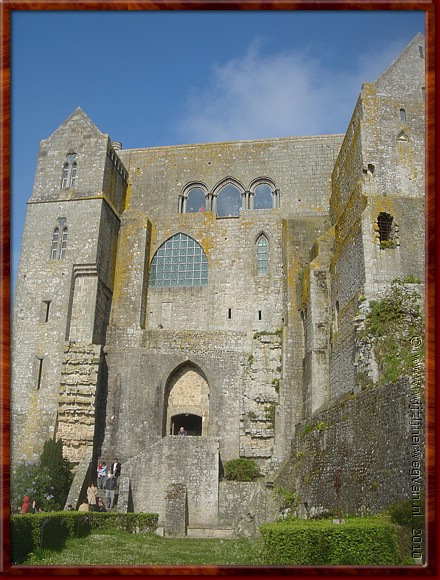 11 - Le Mont St Michel - Gevel.JPG