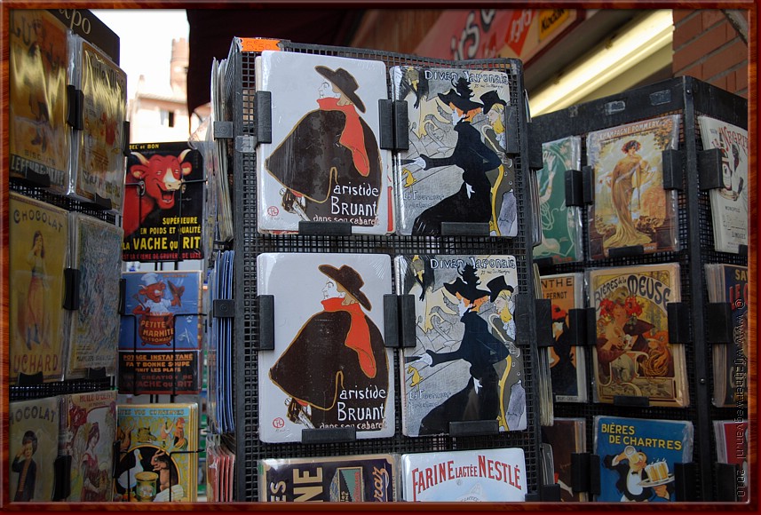 10 - Albi - Toulouse-Lautrec als souvenir.JPG