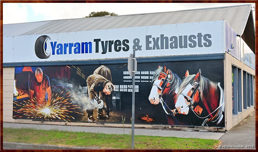 

Yarram
'Yarram Tyres & Exhausts'
'Blacksmiths', Heesco (2023)  -  28/33