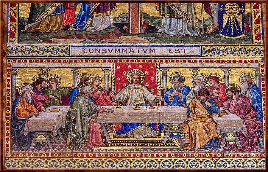 

Melbourne  
Sint Paul's cathedral
'Het laatste avondmaal'  -  8/68