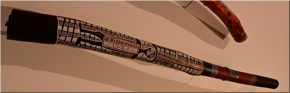 16 januari 2024 - Canberra, National Museum of Australia - Didjeridoos (1990s)