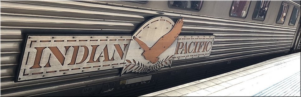 17 januari 2024 - Sydney, Centraal Station - Indian Pacific (Sydney - Perth)