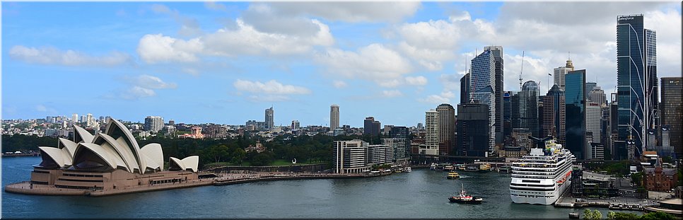 28 januari 2024 - Sydney, Harbour Bridge uitzicht