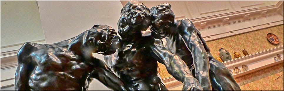 30-4-2024 Adelaide - Art Gallery of South Australia - The three shades, Auguste Rodin (1883)