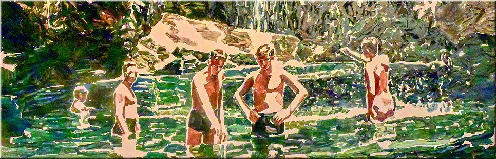 1-5-2024 Adelaide Art Gallery of South Australia - 'Waterfall (november)', Clara Adolphs (2024)