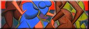 26 januari 2024 - Sydney, Art Gallery of New South Wales - 'Jitterbugs', Weaver Hawkins (1945)