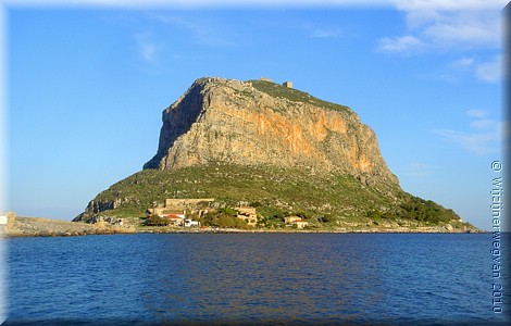 de rots van monemvasia
