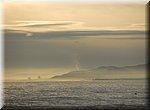 Naar het westen vanaf Cambrils begint de zon aan de laatste etappe van de dag