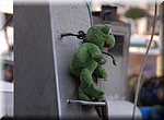 Kermit de mascotte mag elke dag weer mee naar zee