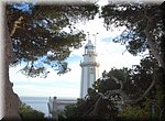 Faro Cabo de la Nao op Cap de la Nau in Jvea of Xabia. Gek word je er van...