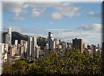 Een stukje van de skyline van het oosten van Benidorm,