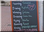 Nederlands menuutje in Benidorm