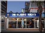 De Blauwe Walvis in Benidorm. Hoe kom je op zo'n naam? Wij verwachten grote porties vis!
En geen spoor van de Benidorm Bastards!