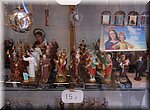 Religieuze parafernalia te kust, te keur en te koop in Benidorm centrum