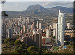 De flats van Benidorm zijn ontegenzeggelijk neergezet op een fraaie plek!