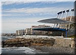 Hel Balkon, aan de aanvang van de boulevard van Torrox Costa, overschaduwt een Romeinse rune van een visinmaakfabriekje