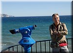 Poseren op het Balkon van Europa in Nerja