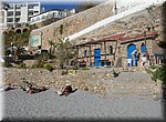 Vissershuisjes langs de Playa El Saln in Nerja
