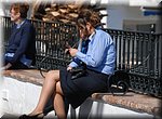 Even bellen op het Balkon van Europa in Nerja