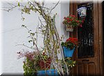 Blauwe deuropgang in Frigiliana