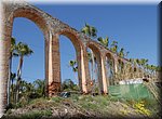 Aquaduct van El Tablazo, nog steeds in gebruik voor de irrigatie van de akkers