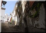 De 'Stairway to Heaven', met bovenaan een wachtende engel - of is het Jan? - in Algarrobo