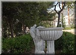 Jolige drinkfontein in het San Sebastin park in Algarrobo