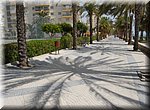 De boulevard in Algarrobo Costa