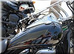 Selfie op een Harley!