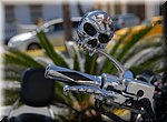 Doodskopspiegel, op het motortreffen in Torrox