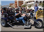 De trotse eigenaar van de Ugh! tijdens het motortreffen in Torrox