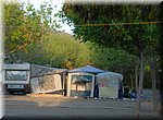 Voortent gekocht op de groei, op de camping in Torrox. Nee, heeft ook niets te maken met Pasen.