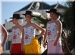 Even pauze op het podium, tijdens de 'Dia del Residente' in Nerja
