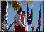 De dansschool in aktie, tijdens de 'Dia del Residente' in Nerja