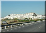 Zicht op Salobrea vanuit de N-340