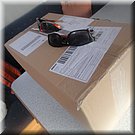 Binnen vijf werkdagen na de bestelling werd op de receptie van de camping een grote doos afgegeven!