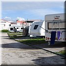 En de allereerste foto met de nieuwe combinatie, op camping 'Peniche Praia'