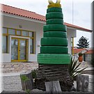 Moderne kerstboom? Wel een beetje vroeg...