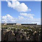 Het Forte de Peniche vanaf de Rua da Falésia