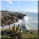 De kust naast het Forte de Peniche
