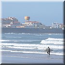 Peniche vanaf het Praia de Gamboa