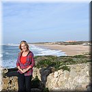 Voor het fort van Consolação, met op de achtergond het wereldberoemde (bij surfers dan toch) Supertubos strand
Largo Nossa Sra da Consolação Consolação