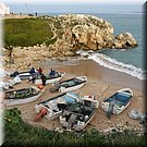 Het vissersstrand van Baleal