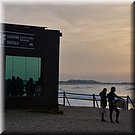 De zon zet alles in een gouden gloed