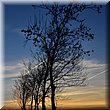 De lucht kleurt nog even blauw